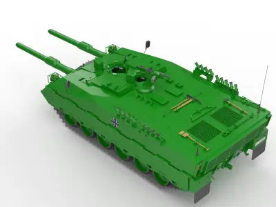 Kampfpanzer 3 1973 Free 3D print model