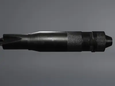 PBS-4 Russian Silencer Low-poly 3D model