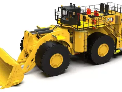 Caterpillar Giant Wheel Loader 3D model