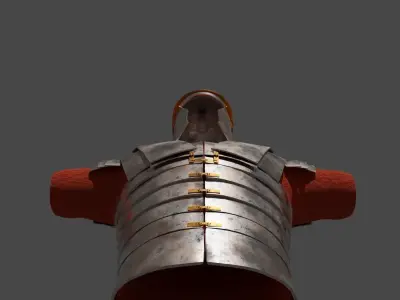 Lorica Segmentata- Roman Armor 3D model