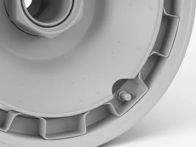 Porsche Turbofan Wheel 3D model