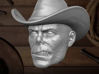 Devils Rodeo Radier 3D printable files for Action Figures 3D print model