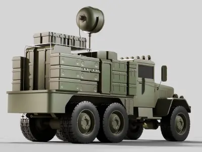 Search Rescue Vehicle 3D model buy