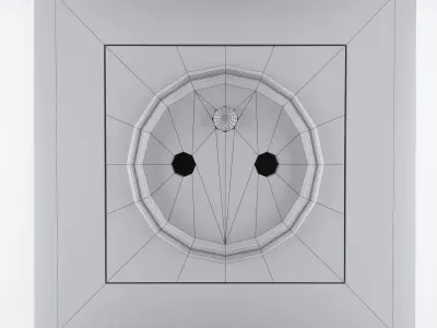 electrical outlet Free low-poly 3D model