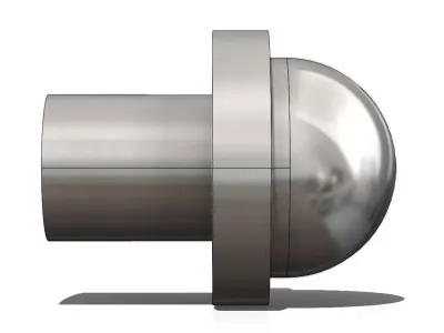 Nipple PB107PB1021B THK 3D model