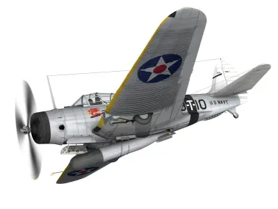 Douglas TDB-1 Devastator - 3T10  3D model