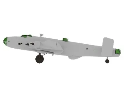 AIRCRAFT HALIFAX Free 3D model