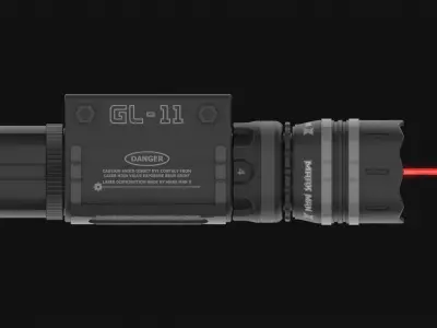 Tactical Laser Sight Type GL-11 3D model
