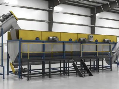  Plastic Recycling Plant 