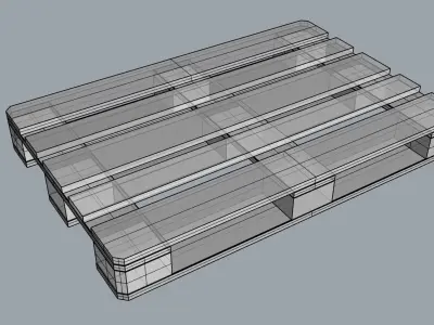 Euro Pallet 3D model purchase