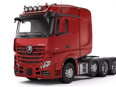 Mercedes-Benz Actros 4163 8x4 2020 3D model