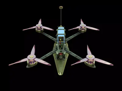 FPV KAMIKADZE  3D model