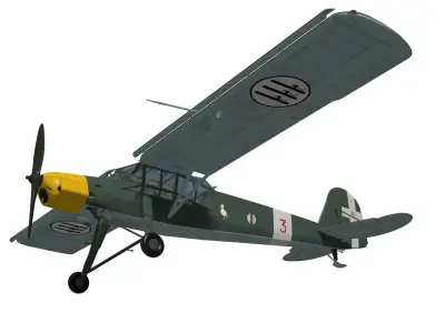 fieseler fi 156 storch C-2 3D model