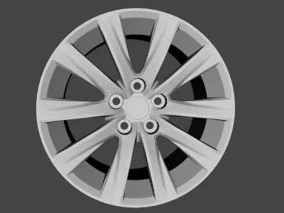WHEEL BASED on LEXUA IS301 3D model