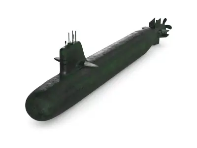 Submarine 3D model 31