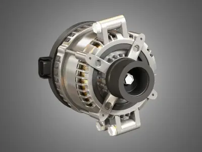 Alternator 3D model