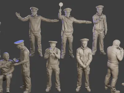 Male Slovac Traffic Police STP Pack1