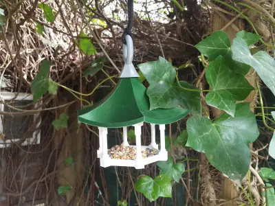 Mini Temple Bird Feeder Free 3D print model