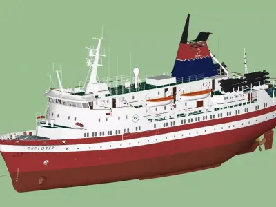 MV Explorer 3D model
