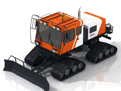 Snowcat Bres400 collection 3D model
