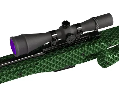 AWP 001 3D model