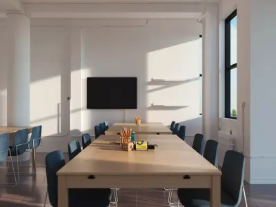 training room 3D model
