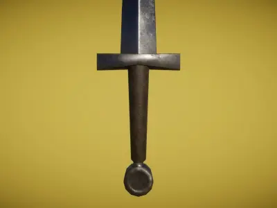 Real World - Medieval Daggers Low-poly 3D model