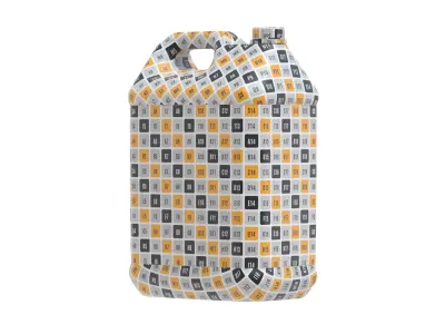 10L Plastic Jerrycan 3D model