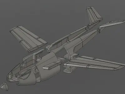 Messerschmitt Wildgans 1 3D print model purchase