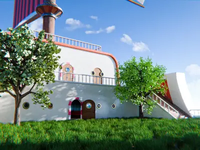 Thousand sunny 3D model purchase