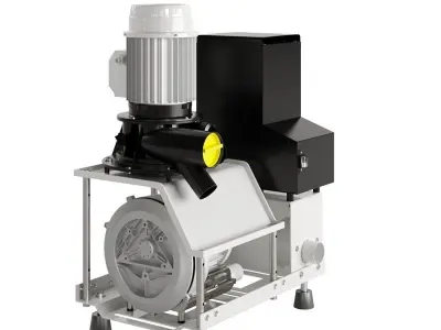 Turbo Smart suction motor - Cattani 3D model