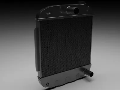 Car Radiator 3D model purchase
