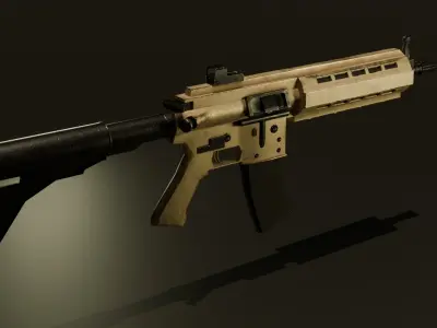 AssaultRifle 3D model