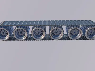 Tank wheels 3D model