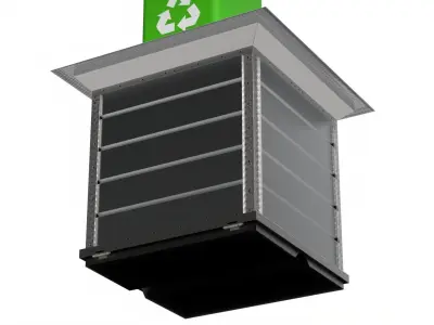 Underground Waste Container 3D model purchase