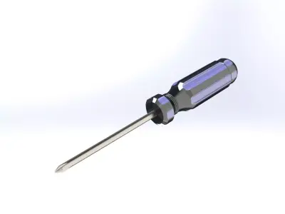 Phillips Head Screwdriver 3D model