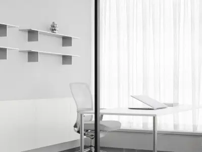 office interior 3D model 6