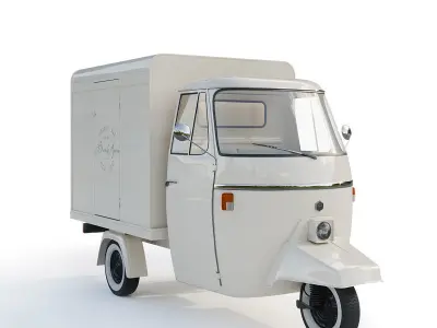 Piaggio P 501 3D model