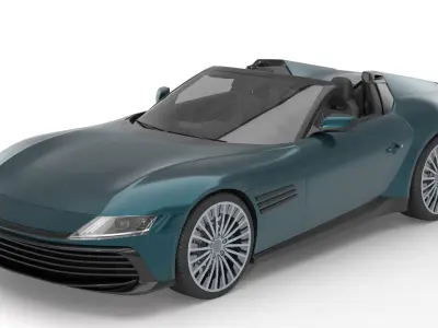 Generic Convertible 02 3D model