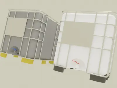 reservoir  1000l 3D model