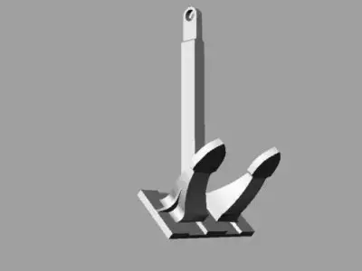 hall anchor Free 3D model