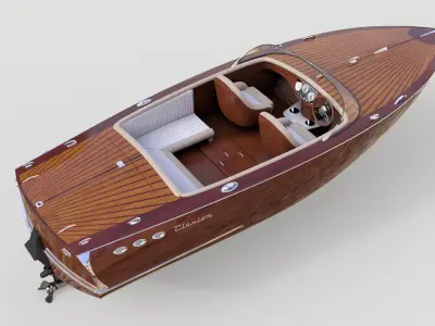 Clarion Boat twenty 3D model