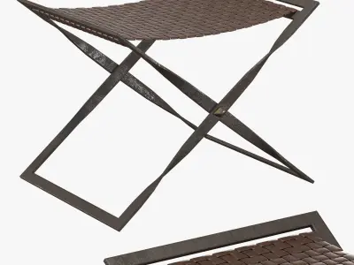 Antic Bench 3D model