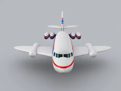 Plan Aircraft 3D model