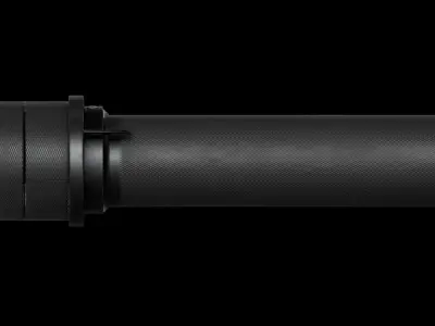 AAA PBS-1 Silencer Game Ready PBR Low-poly 3D model