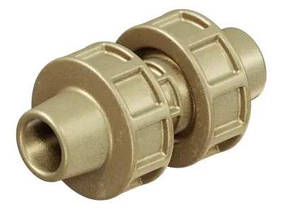 Brass Exquisite Pipe Fitting 3D model