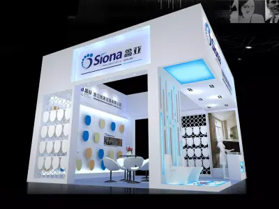Exhibition - Area - 6X6-3DMAX2011-01 3D model
