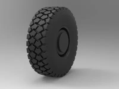 Offroad truck wheel 3D model by 3DTechDesign