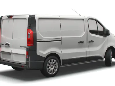Renault Trafic Van 2021 3D model