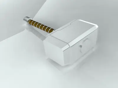 Mjolnir model pack 3D model